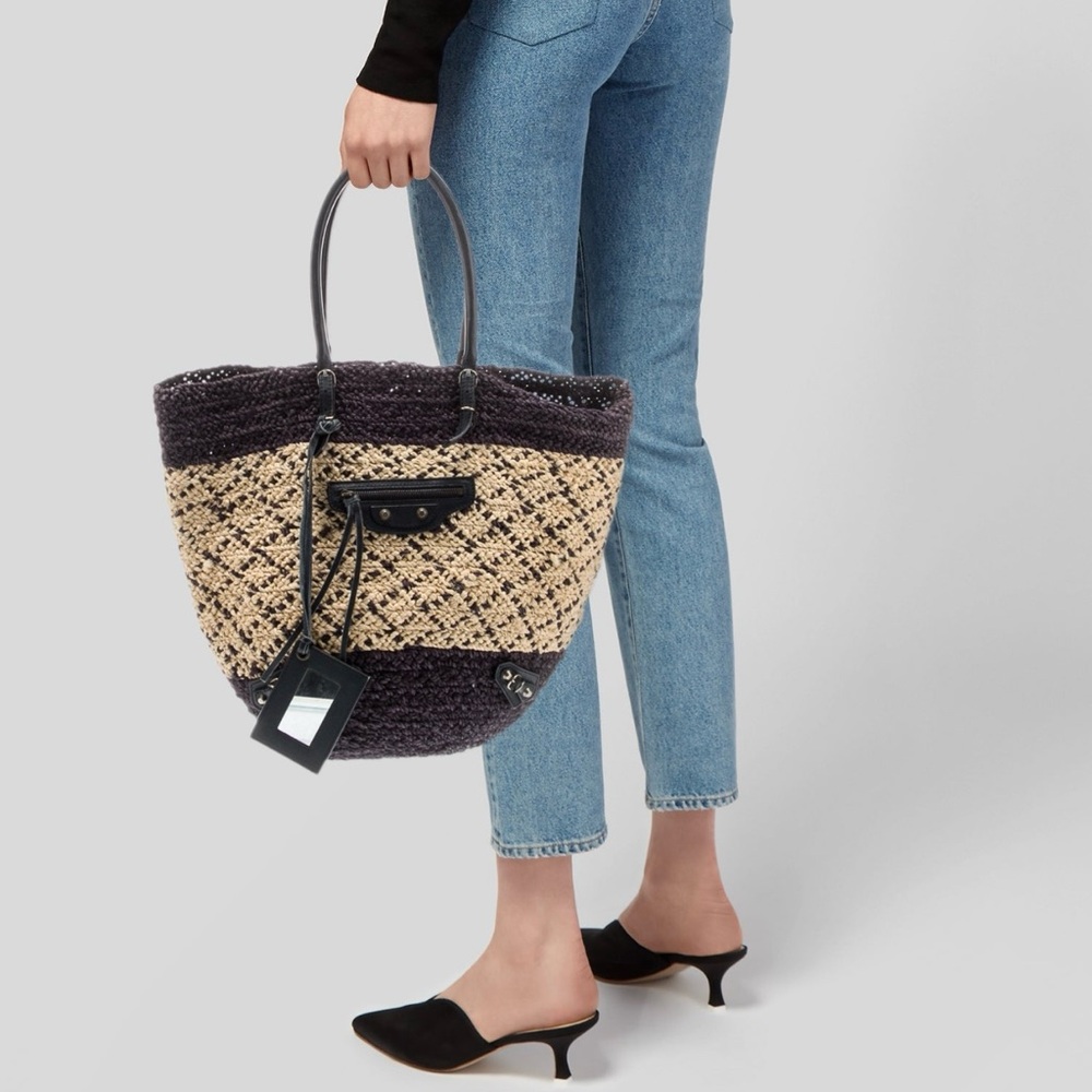 Balenciaga Raffia Panier - Picture 3 of 16